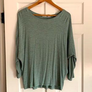 Kenar blue 3/4 sleeve top